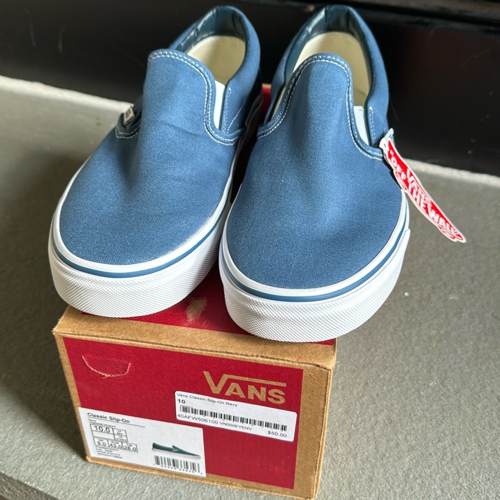 Vans slip on